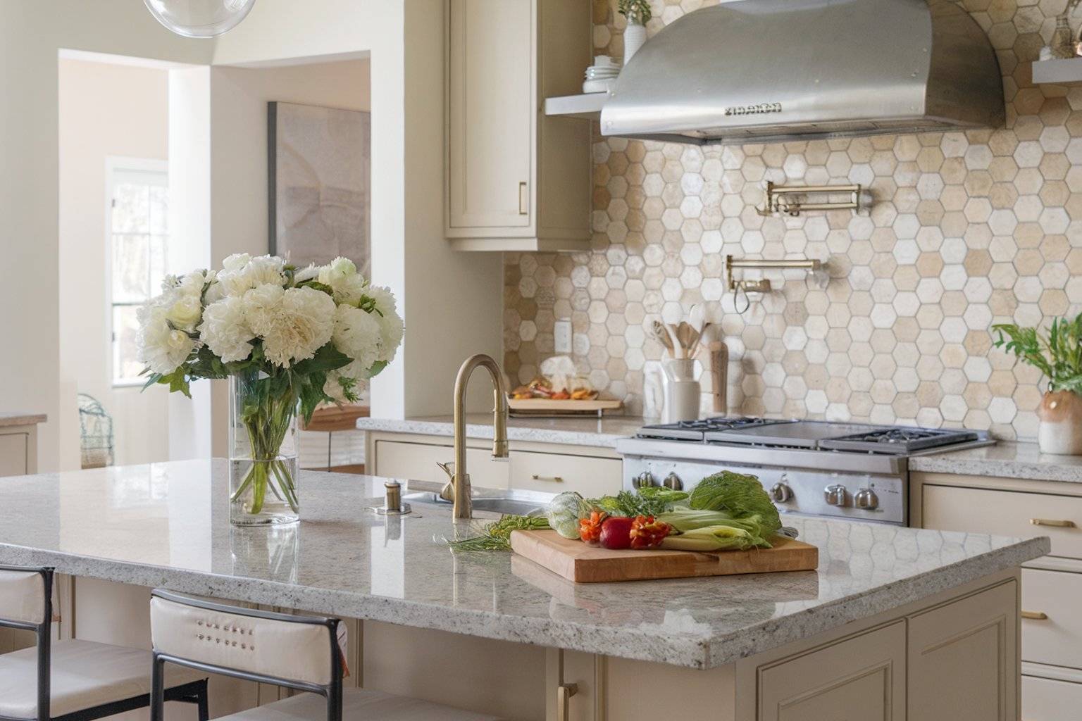 Neutral Never Looked So Good: 13 Kitchen Backsplash Ideas