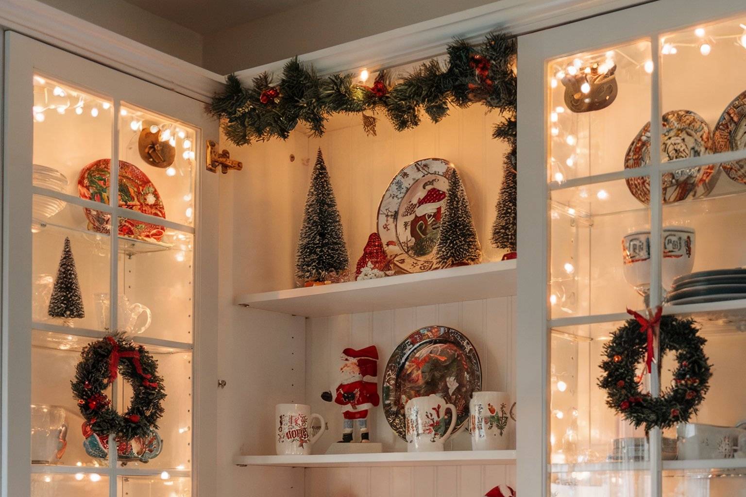 Give Your Kitchen Cabinets a Holiday Makeover with These 14 Creative Ideas