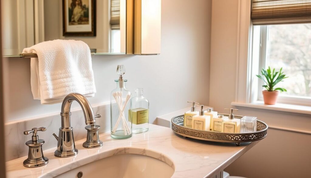 Essential bathroom amenities for guests