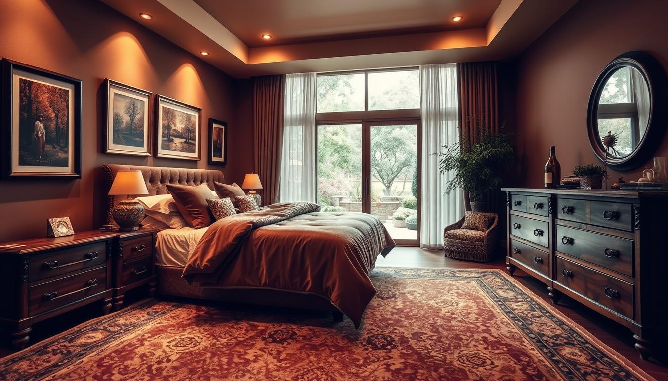 brown bedroom decorating ideas