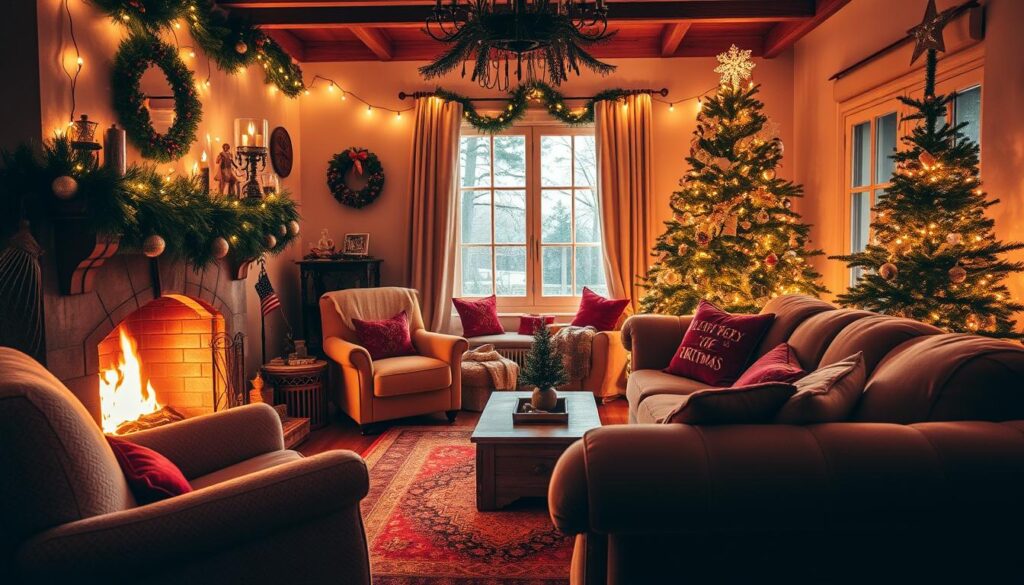 cozy christmas atmosphere