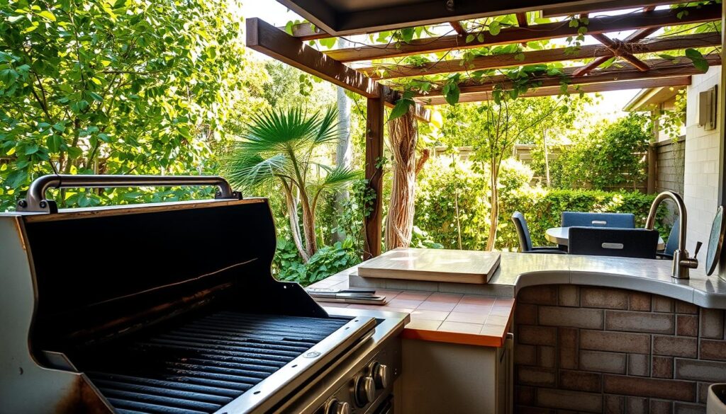 outdoor kitchen maintenance