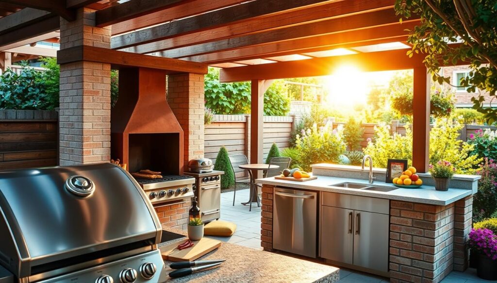 outdoor kitchen upgrades