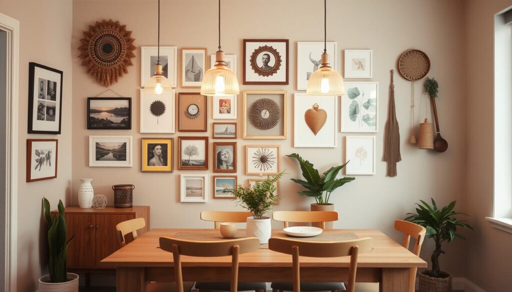 stylish wall decor ideas for small dining rooms